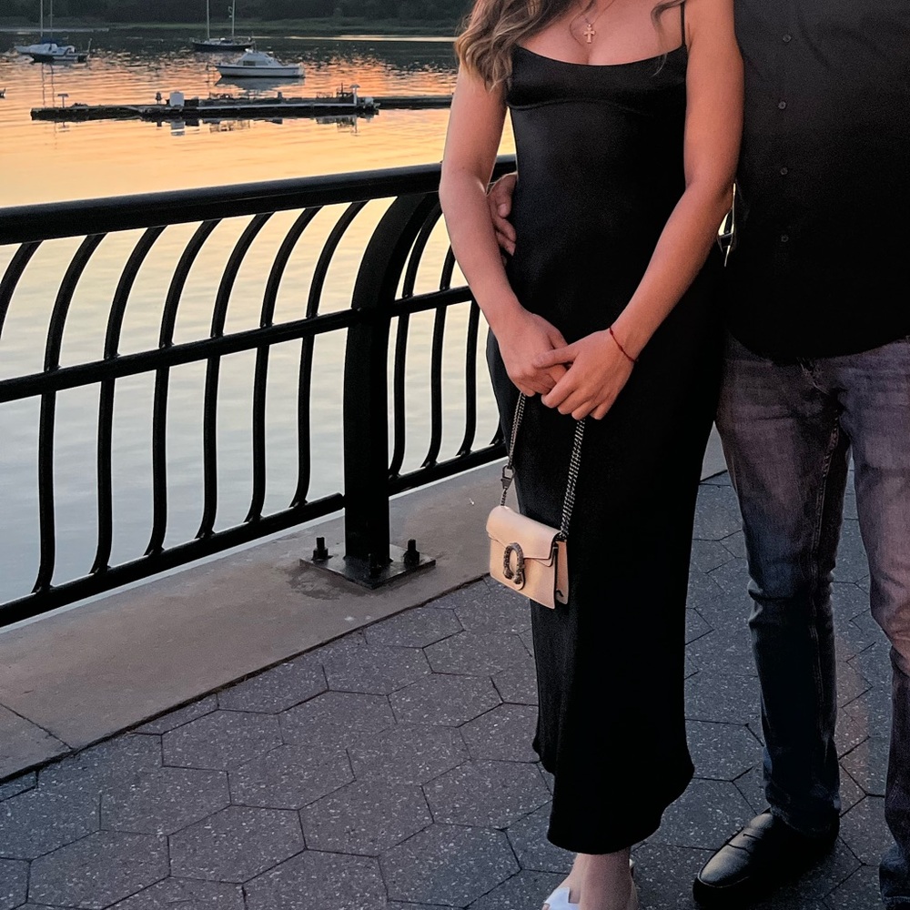 Zara satin dress